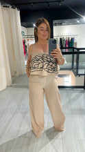 Cargar imagen en el visor de la galería, Set pants squared neck
