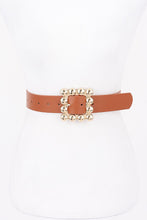 Cargar imagen en el visor de la galería, Belt metal squared buckle
