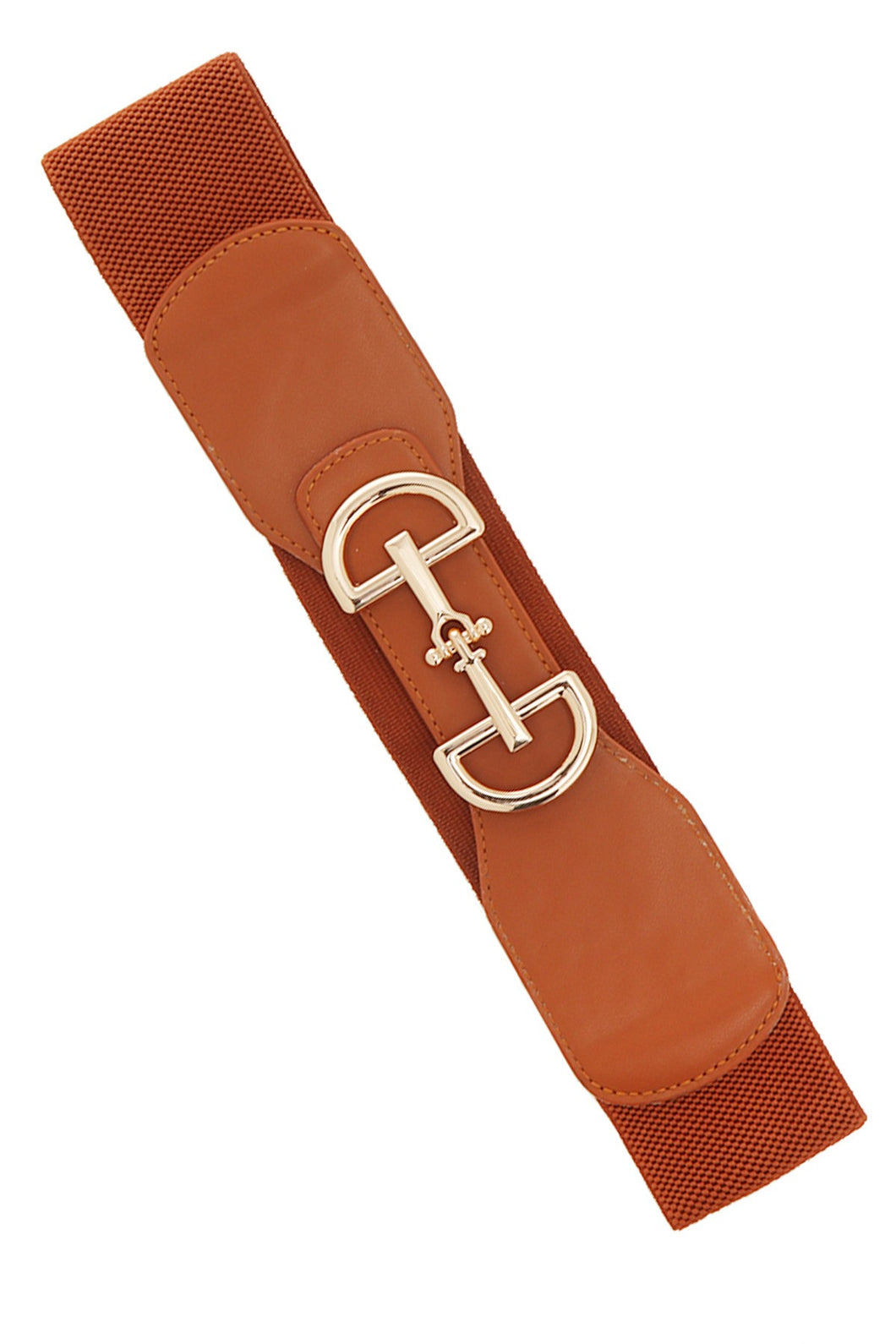 Belt elastic with metal link