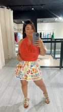 Cargar imagen en el visor de la galería, Skirt abstract smocked
