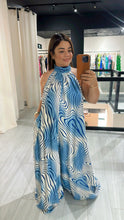 Cargar imagen en el visor de la galería, Jumpsuit mock neck wide leg

