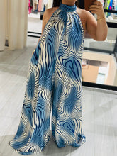 Cargar imagen en el visor de la galería, Jumpsuit mock neck wide leg
