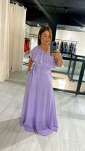 Cargar imagen en el visor de la galería, Maxi Dress one soulder woven
