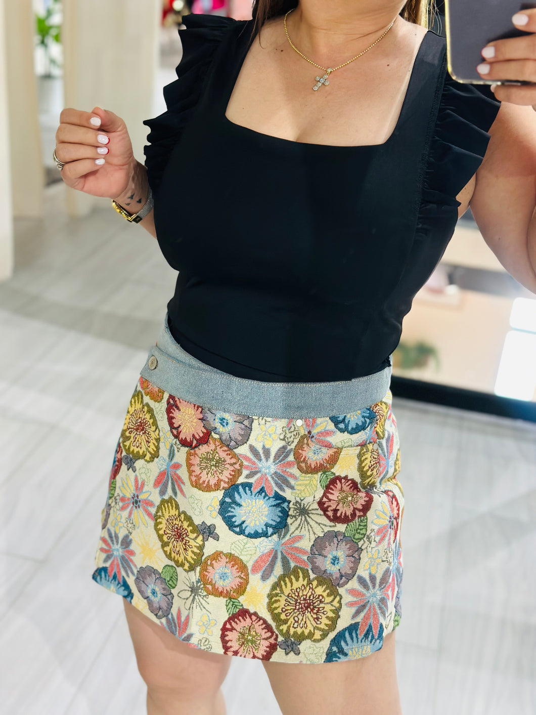 Pants skirt wrap