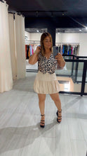 Cargar imagen en el visor de la galería, Skirt pants shorts  solid higt waist
